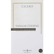 İş Bankası Kültür Yayınları Yasalar Üzerine: Hasan Ali Yücel Klasikler Dizisi