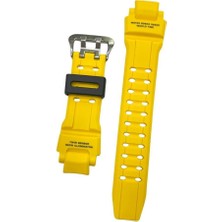Casio G-Shock GA-1100 GA-1000 Sarı Orijinal Silikon Saat Kordonu