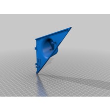 BMW e30 Sağ Ayna Üçgen Köşebent  tweeter bölmeli- K0851