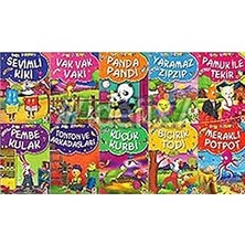 Timaş Çocuk Mini Masallar (Set) + Köpek Balıkları ve Diğer Su Altı Canlıları Hakkında Muhteşem Ötesi Bilgiler!