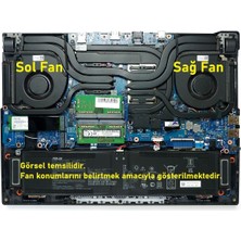 Bilbor Bilgisayar Asus Rog Strix G15 G513IE-HN003 Fan Sol V2 (12V)