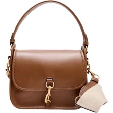 Zara Kapama Detaylı Çapraz Askılı Kadın Omuz Çanta