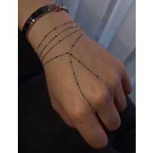 Üç Bileklik Gümüş Pullu Çelik Şahmeran