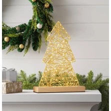 Okavango Yapay Noel Dekoru Yılbaşı Süsü Yılbaşı Ağacı Süsü Yılbaşı Ledli Noel Ağacı 47 cm