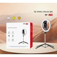 Jolita iPhone 16 Uyumlu Selfie Çubuğu Taşınabilir 210 cm Tripod Selfie Işığı