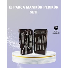 Marsilyan Seyahat Için Taşınabilir Deri Çantalı Bakım Seti