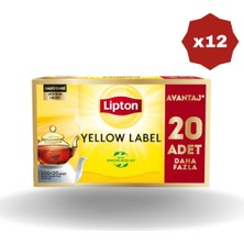 Lipton Yellow Label Demlik Çay 120’LI - (12 Adet)