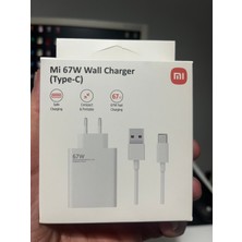 Mi 67W Wall Charger Typea Orjinal Adaptör Kablo Set