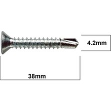 Tuna Matkap Uçlu Vida 4.2X38 12 Adet