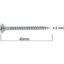 Tuna Sunta Vidası 4.5X45 10 Adet