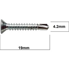 Tuna Matkap Uçlu Vida 4.2X19 20 Adet