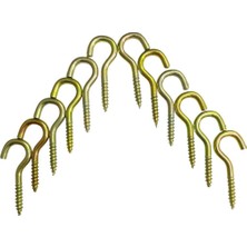 Tuna Açık Piton Çengelli Vida 16X30 12 Adet