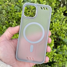 CepStok Apple iPhone 12/12 Pro Kılıf Magsafe Wireless Şarj Özellikli Mat Silikon Kapak