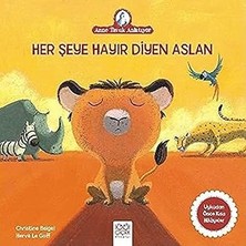 1001 Çiçek Kitaplar Her Şeye Hayır Diyen Aslan: Anne Tavuk Anlatıyor Uykudan Önce Kısa Hikayeler + Bebekler Için Pijamalı Öyküler