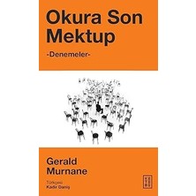 Ketebe Yayınları Okura Son Mektup: Denemeler + Osmanlı-Türk Anayasal Gelişmeleri: 1789 - 1980 Otag