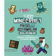 Beta Kids Minecraft Pikselli Boyama - Özel Biyomlar + Kendine Güvenen Fil