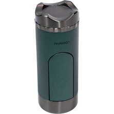 Parmida 3 Torch Pürmüz Yeşil Masa Tipi Puro Çakmağı