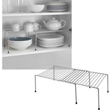 Astera Genişletilebilir Raf, Gümüş, 57/33X24X15