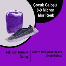 Derme Çocuk Galoşu Modelleri (8-9 Mikron Kalınlık) 1000 Adet