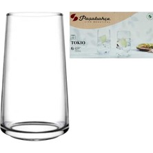 Paşabahçe, Tokio, Meşrubat Bardağı, 6'lı Set, 390 Cc, Şık Cam