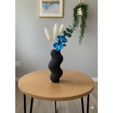 Tigea Accessories Iskandinav Tarz Salon/oturma Odası Pla Plastik Dekoratif Modern Vazo