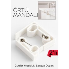 Transformacion 2'li Set Masa Örtüsü Mandalı Sabitleyici Klips , Yaylı Pratik Piknik Bahçe Parti Masası Tutucu 722499