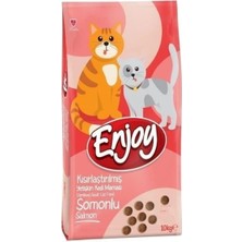 Enjoy Sterilised Somonlu Kısırlaştırılmış Kedi Maması 10 kg