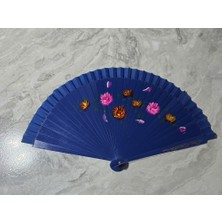 MUHTELİFİÇGİYİM 12LI Bambu Çift Taraflı Renkli Yelpaze