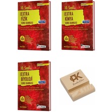 Kafa Dengi Yayınları Kafadengi 10. Sınıf Maarif Ekstra Fizik Kimya ve Biyoloji Soru Bankası 3lü Set + Telefon Standı