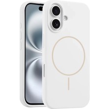 Eco Port Joko Iphone 16 Plus Kılıf Jully Magsafe Kapak - Beyaz