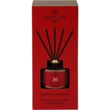 Asfstore Marshel Pro Cocktail Çubuklu Koku Cam Şişe 50 ml