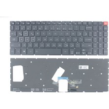 İnfostar Casper Excalibur G900 ile Uyumlu Notebook Klavye - Siyah - TR - Işıklı RGB