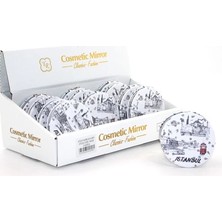 Arthurs Taşlı Istanbul Tasarımı El Aynası Ince Model 23