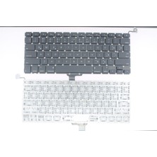 İnfostar Apple MacBook A1278 ile Uyumlu Notebook Klavye - Siyah - TR - Küçük Enter