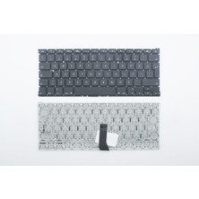 İnfostar Apple Macbook Air A1369 A1466 13" MC965 MC966 ile Uyumlu Notebook Klavye - Siyah - TR - Büyük Enter