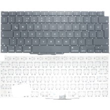 İnfostar Apple MacBook Air A2337 (2020) ile Uyumlu Notebook Klavye - Siyah - TR - Büyük Enter