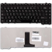 İnfostar Toshiba Satellite L300 ile Uyumlu Notebook Klavye - Parlak Siyah - TR