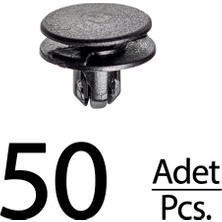 Alpha Auto Part Honda Accord Civic Insight Cr-V Fit Hr-V Için Davlumbaz Klips - 50 Adet