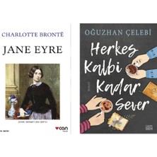 Can Yayınları Jane Eyre - Charlotte Bronte - Herkes Kalbi Kadar Sever Oğuzhan Çelebi 2 Kitap