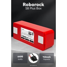 Roborock S8 6400MAH Box Robot Süpürge Bataryası - Maksimum Ömür, Güvenli Şarj Koruması