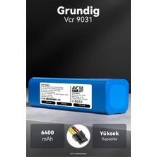 Grundig Vcr 9031 6400MAH Robot Süpürge Bataryası – Sertifikalı Güvenlik, Doğru Kapasite