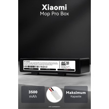 Xiaomi Mi Vacuum Mop Pro 3500MAH Box Robot Süpürge Bataryası - Uzun Ömürlü Hücre, Gelişmiş Güvenlik