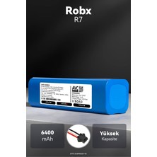 Robx R7 6400MAH Robot Süpürge Bataryası – Çok Katmanlı Koruma Teknolojisi