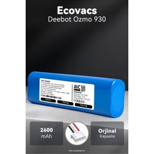 Ecovacs Deebot Ozmo 930 2600MAH Robot Süpürge Bataryası – Sertifikalı Güvenlik, Doğru Kapasite