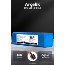 Arçelik Rs 9034 Hm 5200MAH Robot Süpürge Bataryası – Çok Katmanlı Koruma Teknolojisi