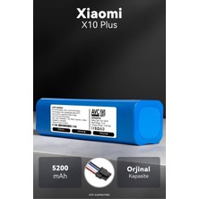 Xiaomi Robot Vacuum X10+ Plus 5200MAH Robot Süpürge Bataryası - Maksimum Ömür, Güvenli Şarj Koruması