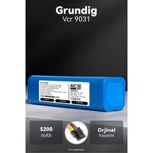 Grundig Vcr 9031 5200MAH Robot Süpürge Bataryası - Uzun Ömürlü Hücre, Gelişmiş Güvenlik