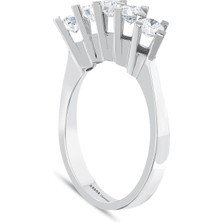 Assos Pırlanta 0.40 Karat Pırlanta Beştaş Yüzük