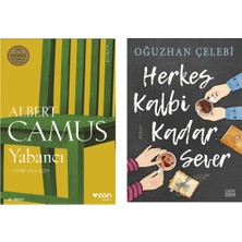 Can Yayınları Yabancı - Albert Camus - Herkes Kalbi Kadar Sever Oğuzhan Çelebi 2 Kitap