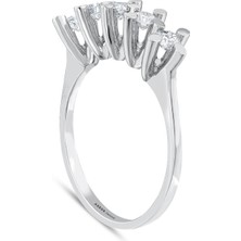 Assos Pırlanta 0.75 Karat Pırlanta Beştaş Yüzük